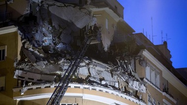 Roma, crolla palazzina sul lungotevere Flaminio: nessuna vittima