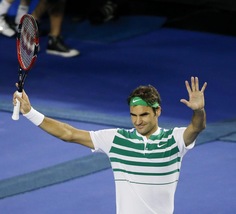Tennis, Australian Open: Federer agli ottavi, ko Dimitrov