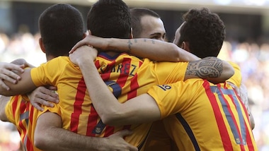 Liga, Malaga-Barcellona 1-2: decidono Munir e Messi