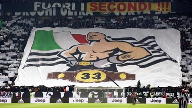 Juventus, che muscoli allo Stadium! Ecco la coreografia per la Roma