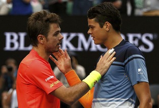 Tennis Australian Open, fuori Wawrinka per mano di Raonic. Avanti anche Kerber e Azarenka