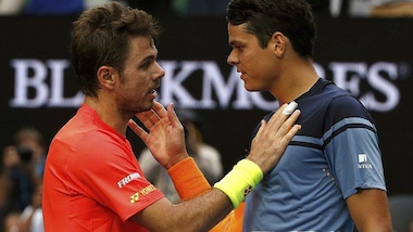 Tennis Australian Open, fuori Wawrinka per mano di Raonic. Avanti anche Kerber e Azarenka