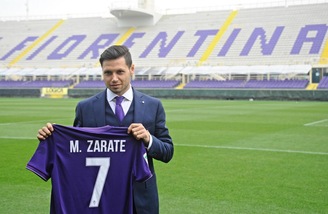 Calciomercato Fiorentina, ecco Zarate: «Qui per fare l'attaccante»