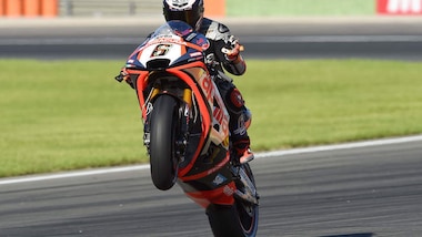 MotoGp Aprilia, Bradl: «Gomma posteriore è un grosso problema»