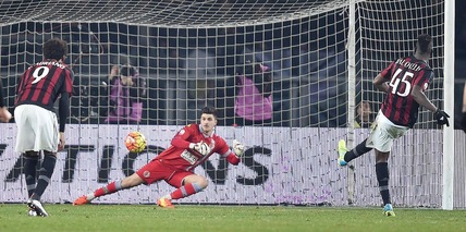 Coppa Italia, Alessandria-Milan 0-1: Balotelli stende i grigi
