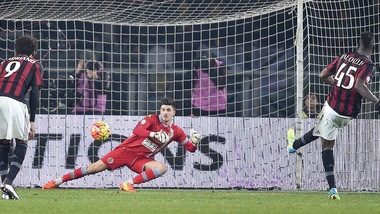 Coppa Italia, Alessandria-Milan 0-1: Balotelli stende i grigi
