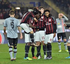 Coppa Italia, Alessandria-Milan 0-1: Balotelli fa la differenza su rigore