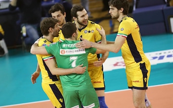 Modena, Civitanova e Trento prime. Sorpresa Dinamo Mosca subito out