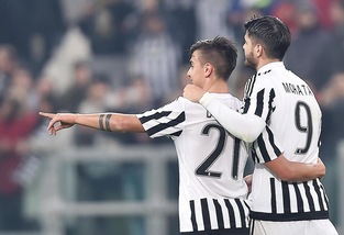 Coppa Italia: Juve, dominio in quota a 1,44