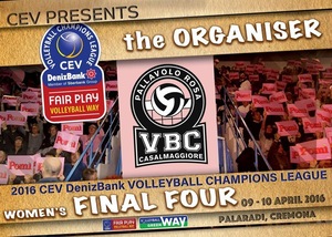 Sorteggi di Coppa. La Pomì riporta in Italia la Final4 dopo 7 anni