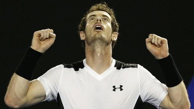Tennis, Australian Open: Murray va in finale a 1,38
