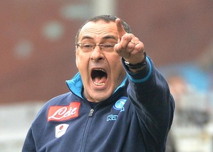 Serie A Napoli, Sarri: «Noi favoriti? Spero abbia ragione Renzi»