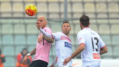 Serie A, diretta Carpi-Palermo 1-1