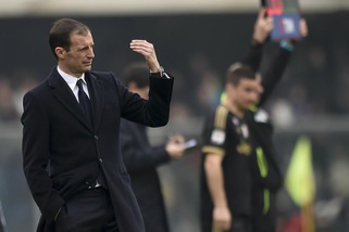 Serie A Juventus, Allegri: «Mancano molte vittorie per lo scudetto»
