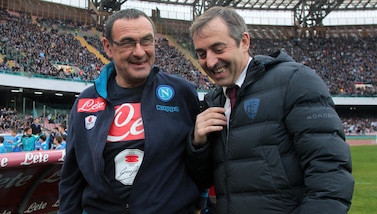 Serie A Empoli, Giampaolo: «Napoli è da scudetto come la Juventus»
