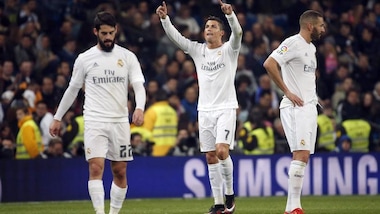 Liga, Real Madrid-Espanyol 6-0: Ronaldo, che tripletta!