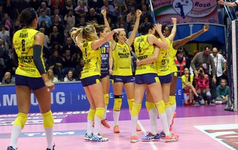 Imoco Conegliano e Nordmeccanica Piacenza appaiate in vetta