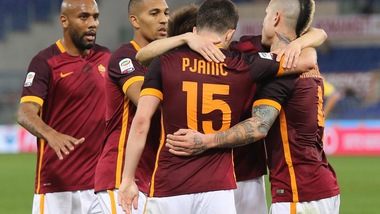 Serie A, Roma avanti contro il Sassuolo