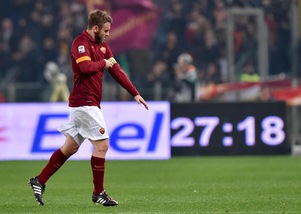 Serie A Roma, problemi muscolari per De Rossi