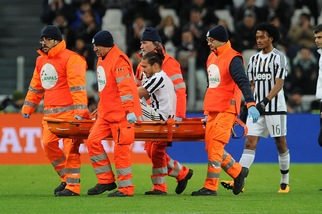 Serie A Juventus, Caceres: lesione al tendine d'Achille. Stagione finita