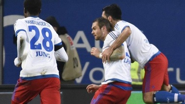 Bundesliga: Amburgo-Colonia 1-1; Hoffenheim-Darmstadt 0-2