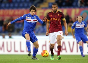 Serie A Sampdoria, Dodò: «Con l'Atalanta intensità come a Roma»