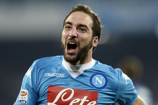 Juventus-Napoli, Higuain: «Sarri? Come mio padre, vuole vincere sempre»