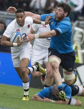 Rugby Sei Nazioni: diretta Italia-Inghilterra 9-40
