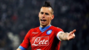 Napoli, Hamsik: «Alla pari con la Juventus. Lotteremo ancora»