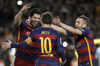 Liga: Getafe-Atletico Madrid 0-1; il Barcellona travolge il Celta