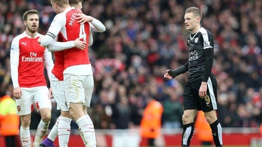 Premier League: Leicester ko, titolo Arsenal a 2,50