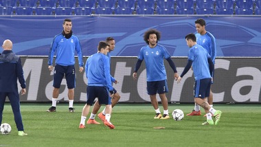 Champions League, Real Madrid: rifinitura all'Olimpico prima della Roma
