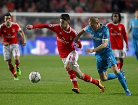 Champions: Zenit-Benfica, piace l'«1» a 2,05