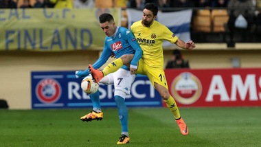 Europa League, diretta Villarreal-Napoli 1-0