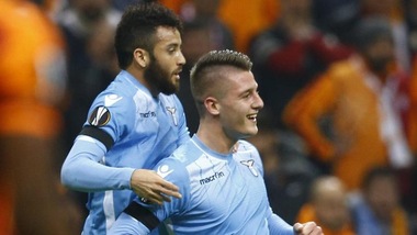 Europa League: Galatasaray-Lazio 1-1, Milinkovic risponde a Sabri