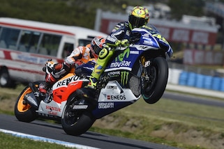 MotoGp Yamaha, Valentino Rossi: «Un giorno buono per i test, meglio di niente»