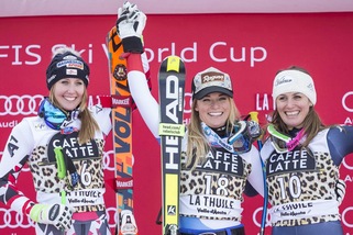 Sci CdM: Fanchini 3ª in discesa, Paris 3° in combinata. Vonn va fuori