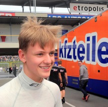 F4: Mick Schumacher con il team Prema nel 2016
