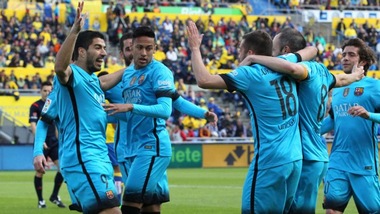 Liga: Las Palmas-Barcellona 1-2, vittoria sudata