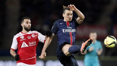 Ligue 1: Psg-Reims 4-1, doppietta Ibrahimovic