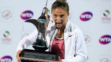 Tennis Wta: Sara Errani vince il torneo di Dubai