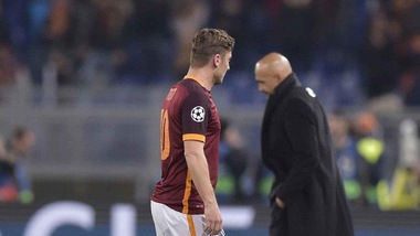 Serie A Roma, Spalletti manda Totti a casa. È rottura