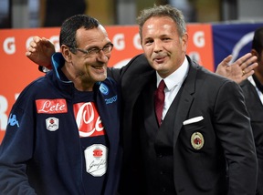 Calciomercato Sarri, no al Milan. L'agente: «Tocca al Napoli esercitare l'opzione»