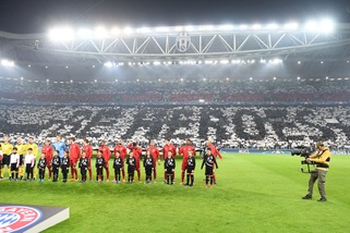 Juventus-Bayern, la coreografia