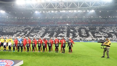 Juventus-Bayern, la coreografia