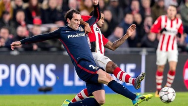 Champions League, Psv-Atletico Madrid 0-0: la qualificazione si gioca al Calderon