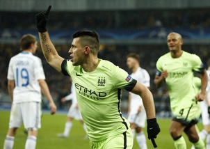 Champions League: Dynamo Kiev-Manchester City 1-3, qualificazione in cassaforte