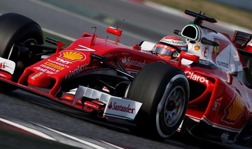 F1, Raikkonen il più veloce a Barcellona
