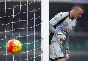 Serie A Empoli, Skorupski: «Contento di incontrare la Roma»