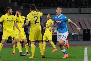 Europa League, Napoli-Villarreal 1-1, azzurri eliminati